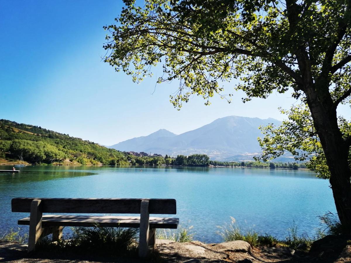 T3 Au Plan D'Eau D'Embrun Avec Garage Et Terrasse Appartement Buitenkant foto
